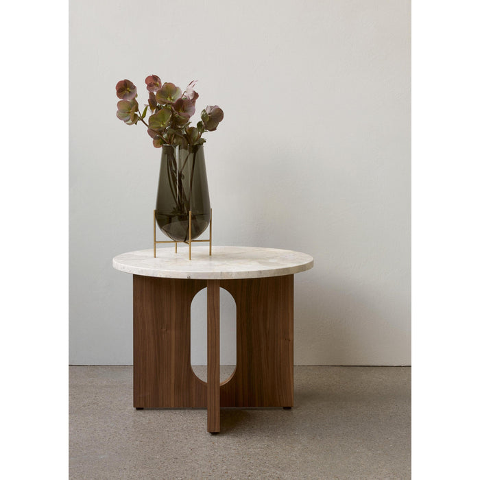 Audo Copenhagen Androgyne bijzettafel Ø50 walnoot