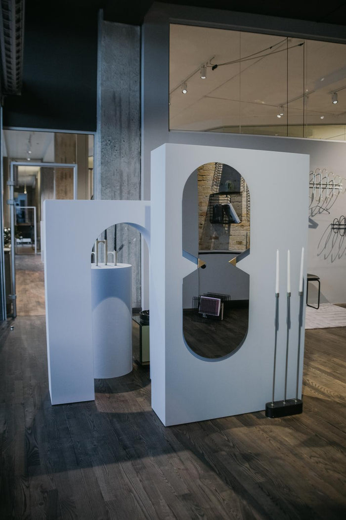 Verto spiegel 120x44,5 ovaal rainbow