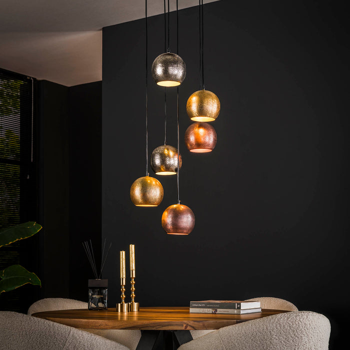 by fonQ Cas Hanglamp - Multicolor