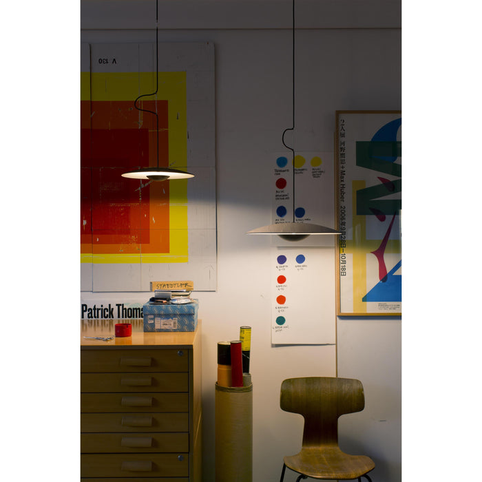 Marset Ginger hanglamp Ø60 LED phase cut messing|wit