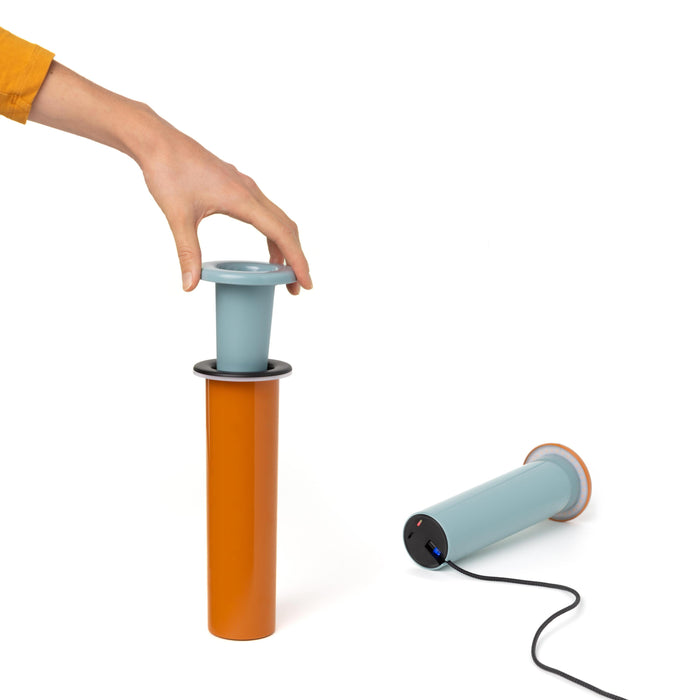 Bouquet tafellamp LED oplaadbaar karamel