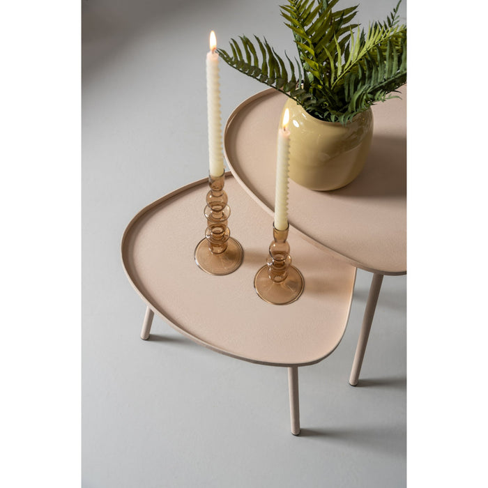 Leitmotiv Boaz Bijzettafel Medium - Warm Grey