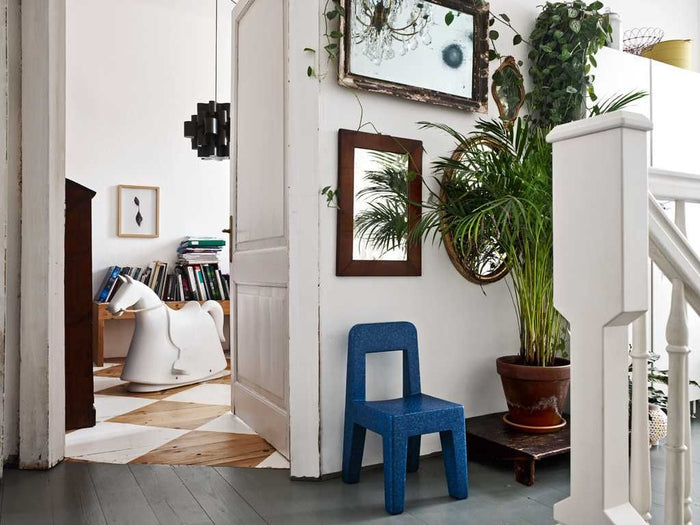 Rocky schommelpaard zwart