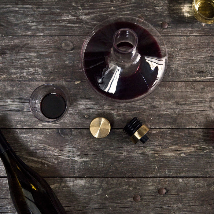Audo Copenhagen Wine Breather Deluxe decanteerkaraf