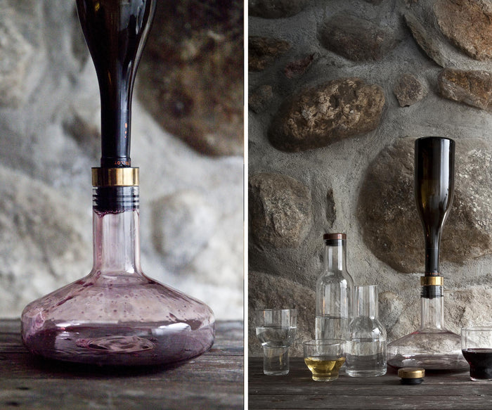 Audo Copenhagen Wine Breather Deluxe decanteerkaraf