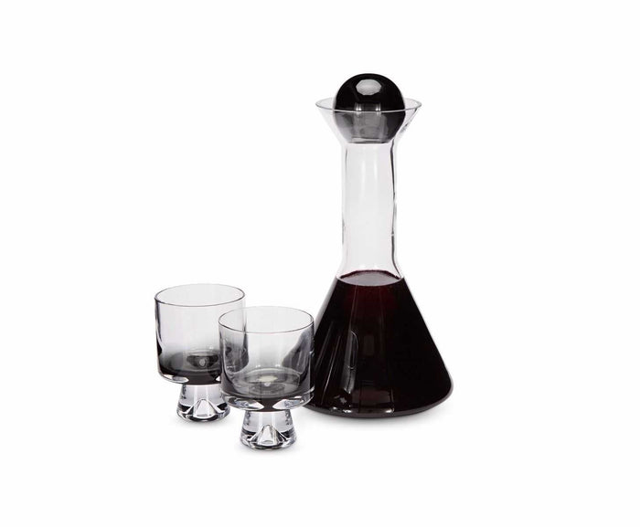Tank Decanter decanteerkaraf zwart
