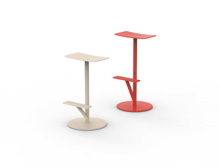 Sequoia barkruk 76cm rood