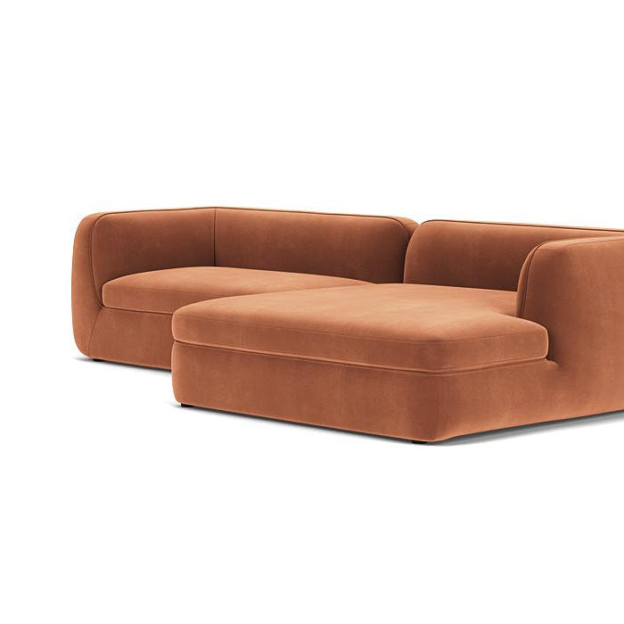 Bowie bank met divan rechts Soil 01 natural