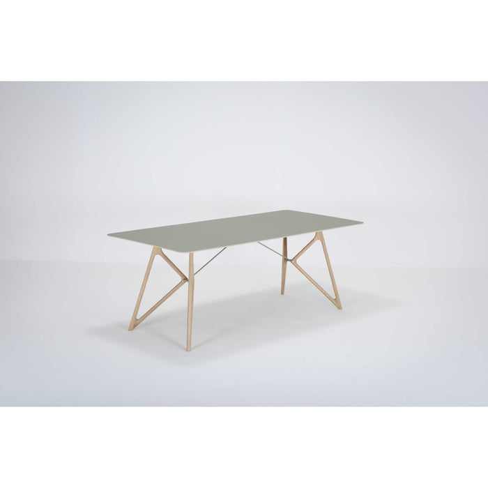 Tink Tafel linoleum 200x90 whitewash Dark Olive