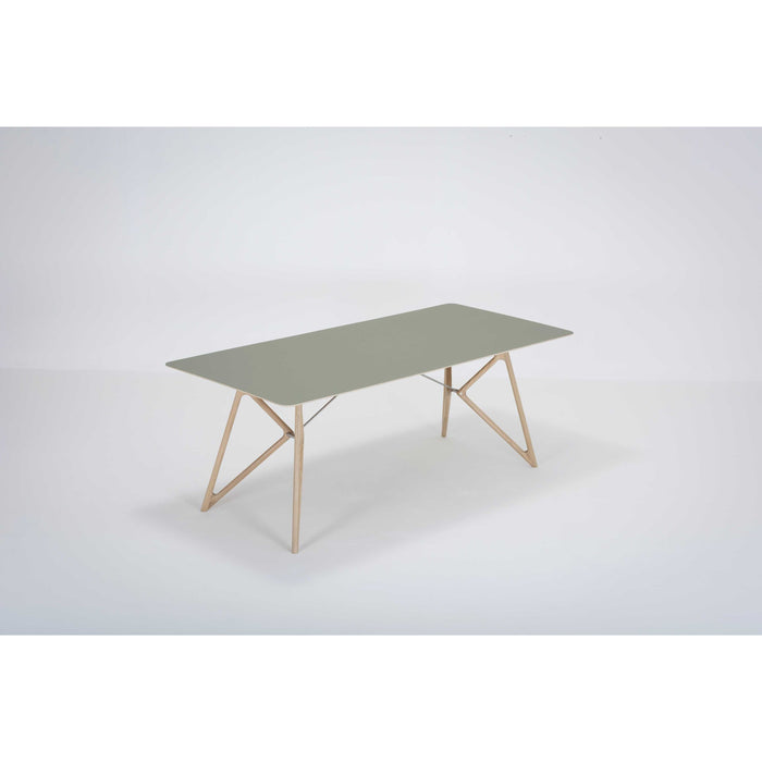 Tink Tafel linoleum 200x90 whitewash Dark Olive