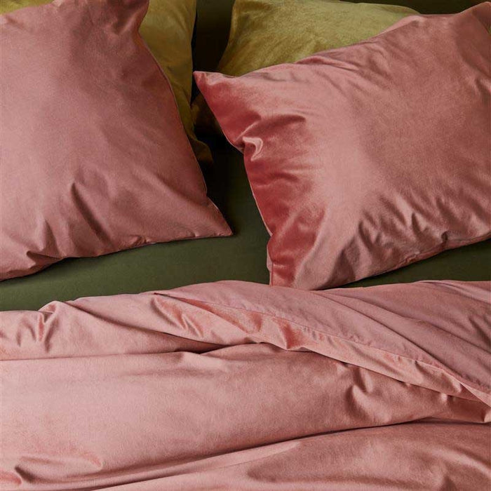 At Home by Beddinghouse Tender Dekbedovertrek 260 x 200/220 cm - Donkerroze