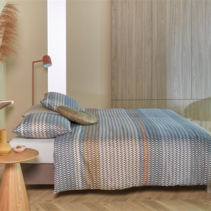 Kardol Rhythm Dekbedovertrek - 140x200|220 - Naturel