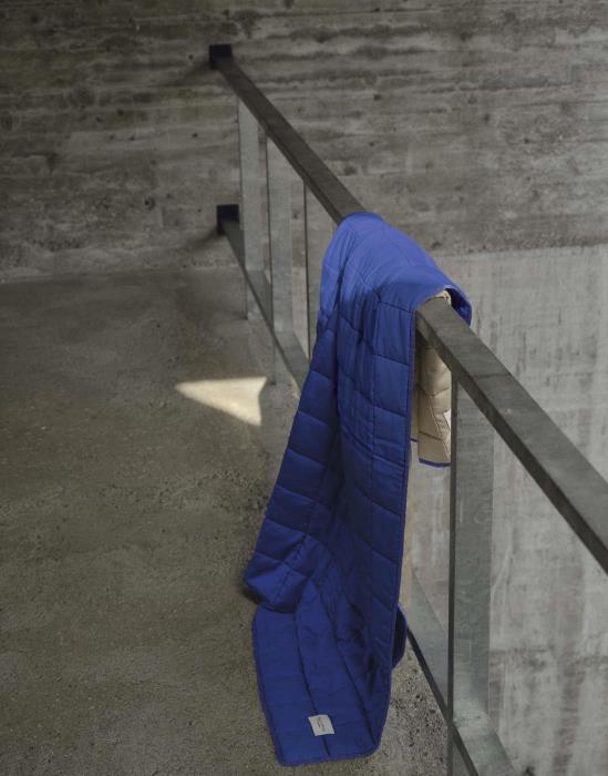 Marc O'Polo Kelda Plaid Cool Cobalt 150 x 200 cm