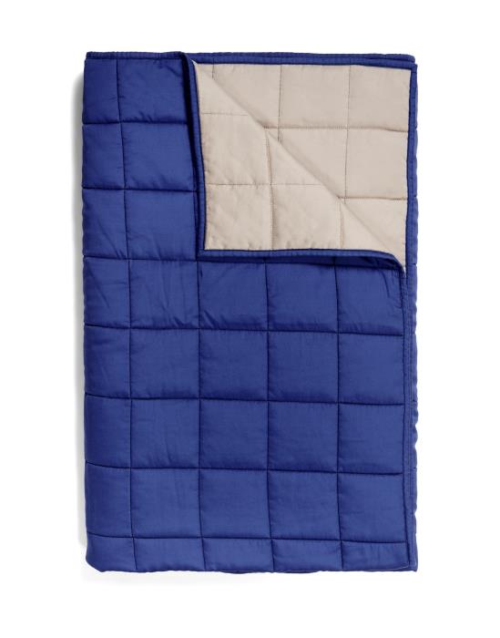 Marc O'Polo Kelda Plaid Cool Cobalt 150 x 200 cm