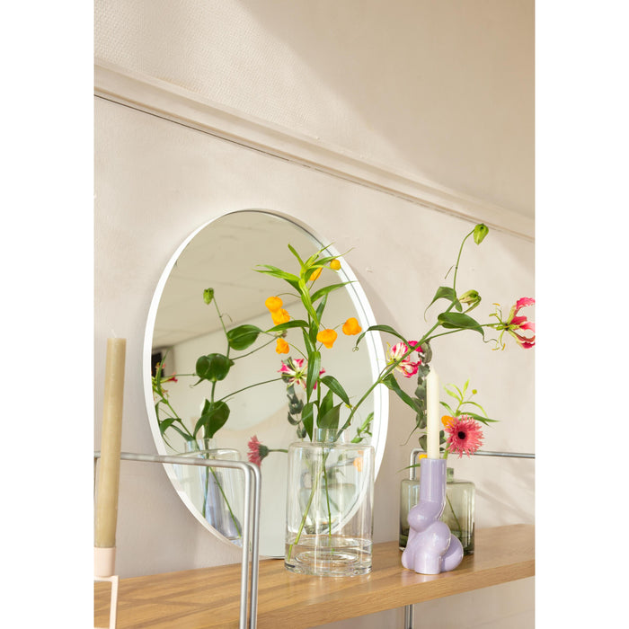 Yunic Big spiegel Ø100 wit