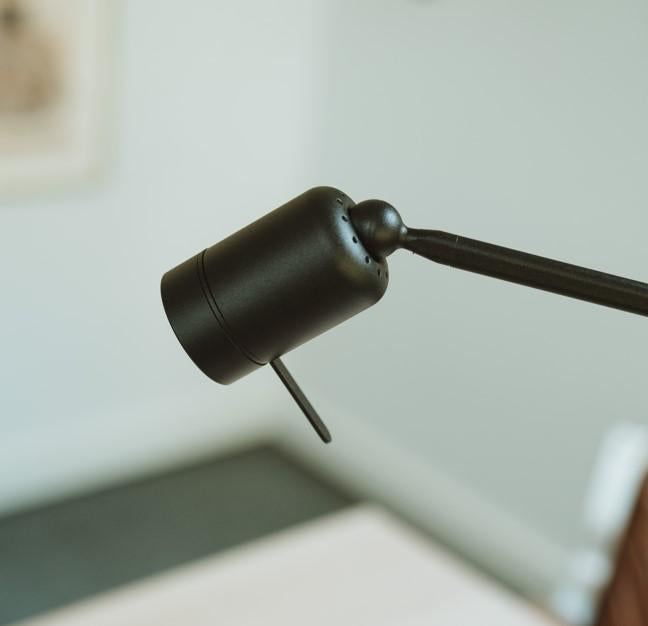 One wandlamp LED oplaadbaar Smokey Black