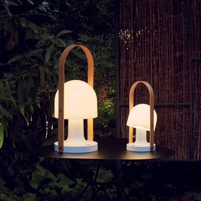 Marset FollowMe tafellamp LED oplaadbaar blauw