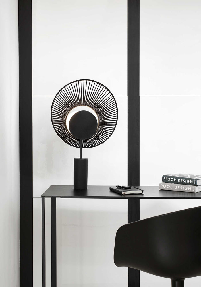 Forestier Oyster tafellamp white