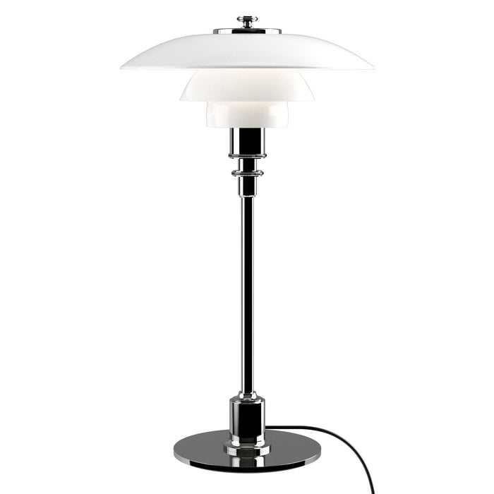 Louis Poulsen PH 3|2 tafellamp messing gemetaliseerd