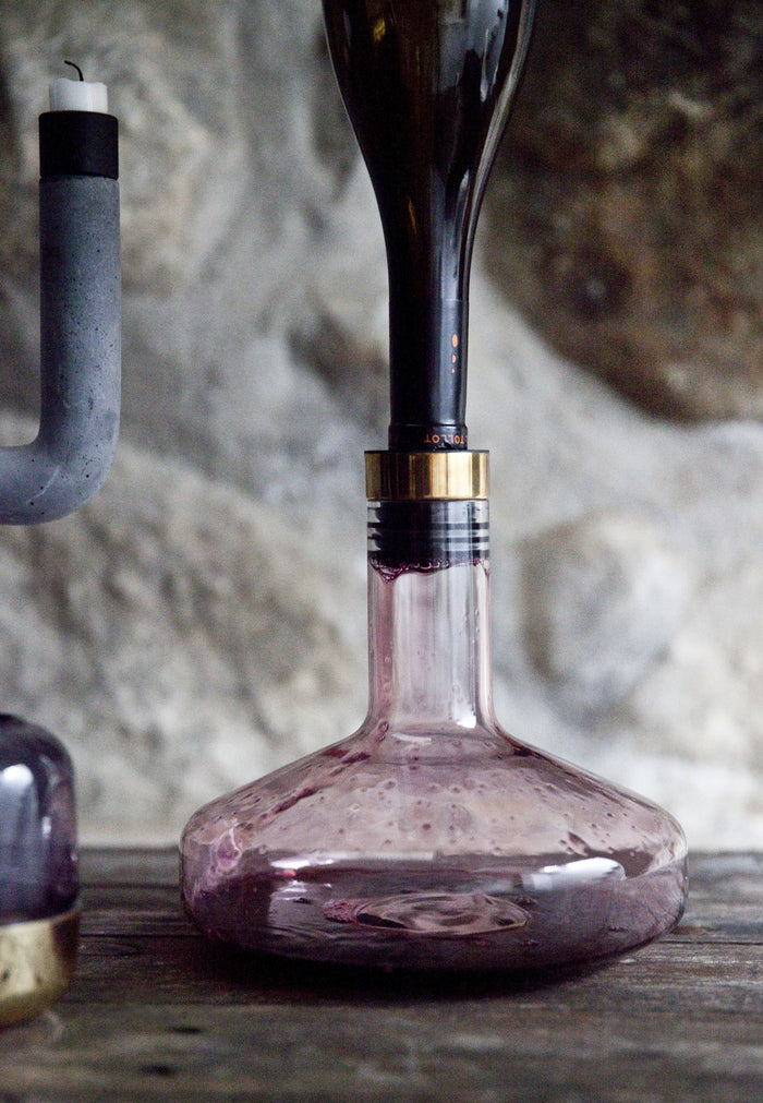 Audo Copenhagen Wine Breather Deluxe decanteerkaraf