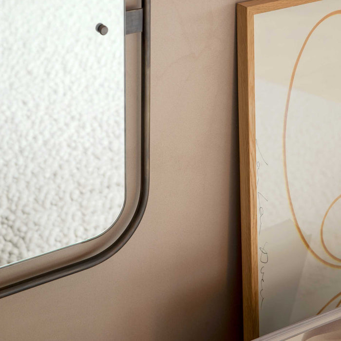 Audo Copenhagen Nimbus spiegel 158x53 gebronsd messing