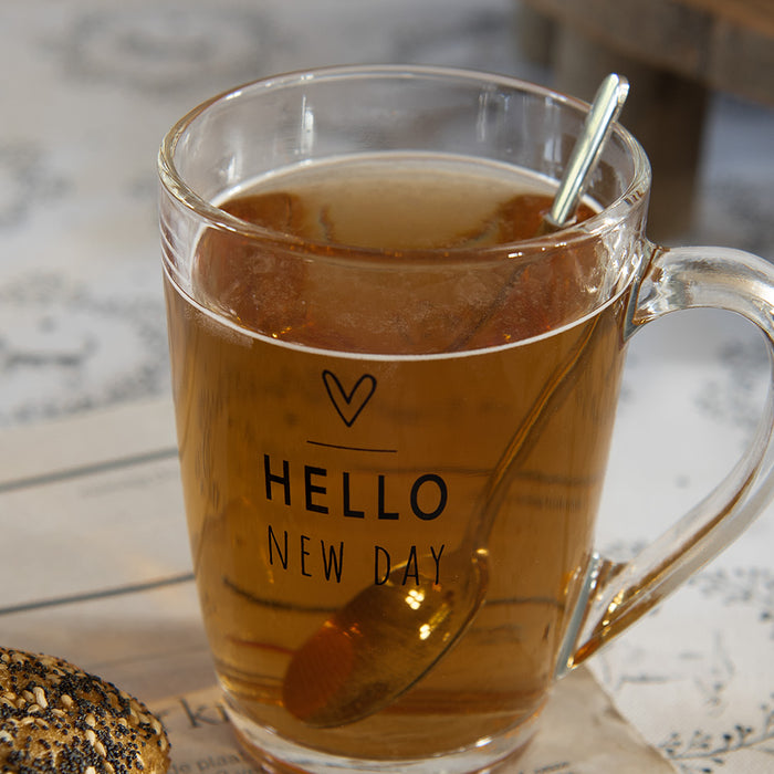 Clayre & Eef Theeglas 300 ml Glas Hart