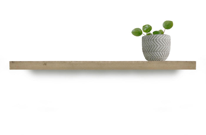 Woodbrothers Zwevende wandplank gebruikt steigerhout 50x20cm