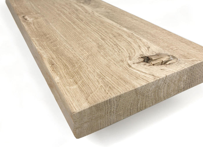Woodbrothers Oud eiken plank massief recht 120x20cm