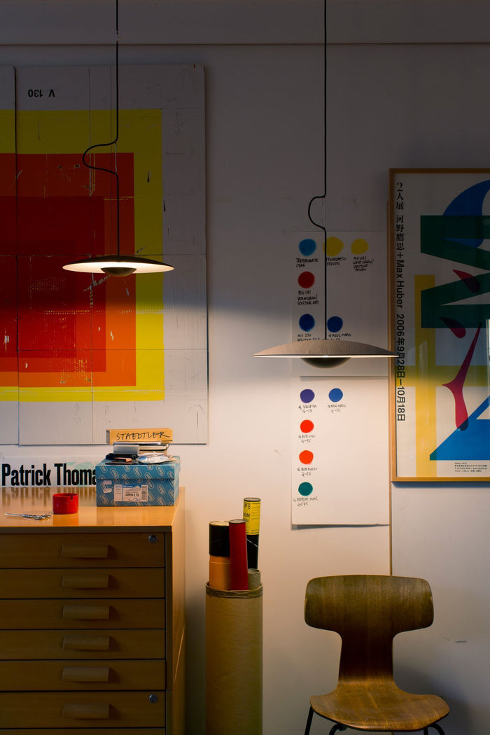 Marset Ginger hanglamp Ø42 LED DALI wengé|wit