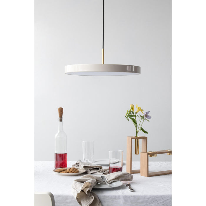 Asteria hanglamp Ø31 LED mini messing|nuance roze