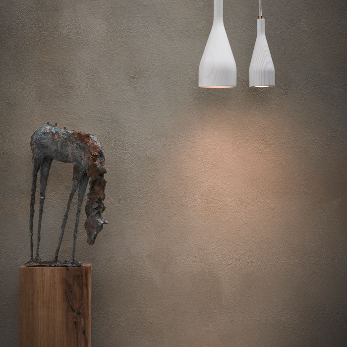 Hollands Licht Timber hanglamp large Ø14 walnoot