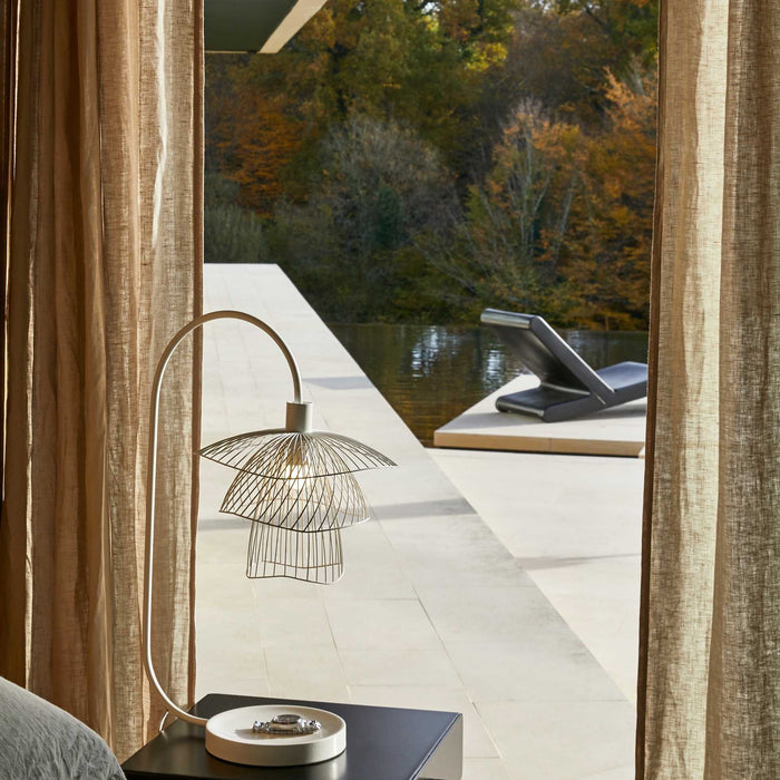 Forestier Papillon tafellamp pink copper