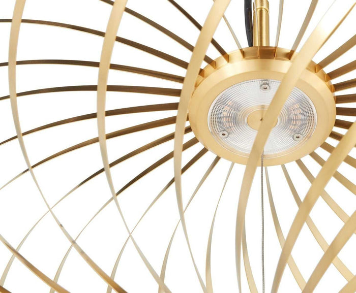 Spring hanglamp LED small messing