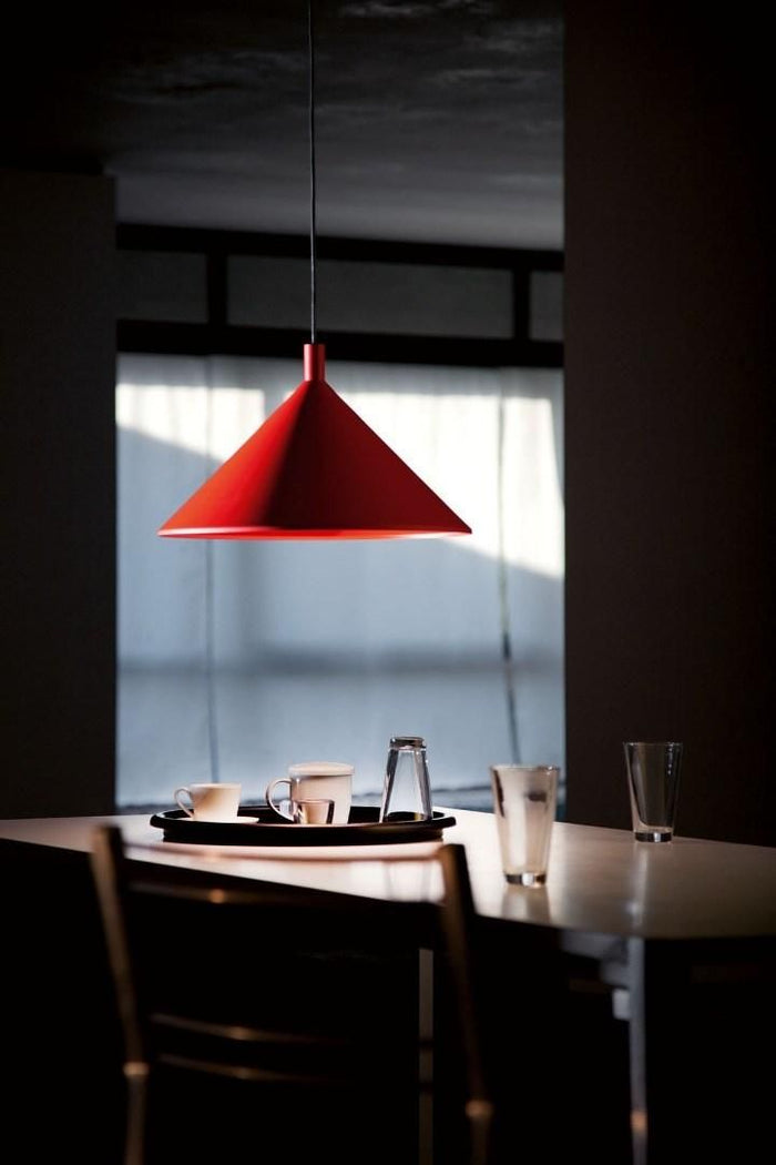 Martinelli Luce Cono hanglamp Ø30 rood