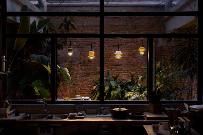 Marset Santorini hanglamp buiten Ø21.2 wit