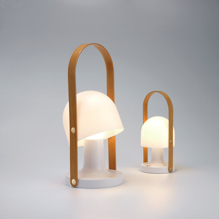 Marset FollowMe tafellamp LED oplaadbaar wit