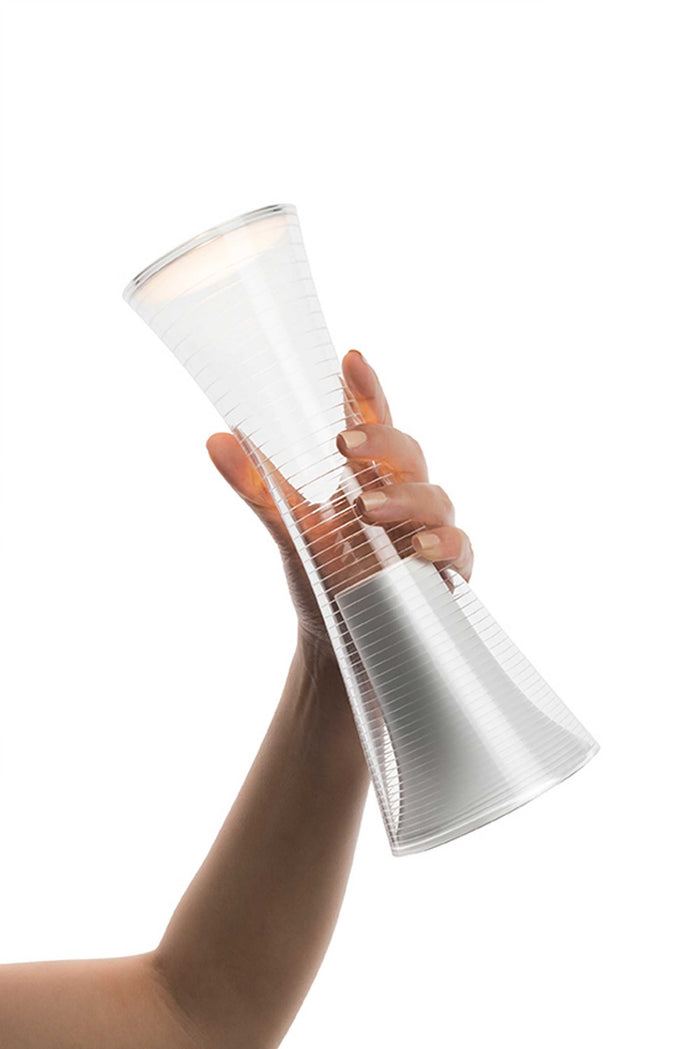 Come Together tafellamp LED oplaadbaar aluminium