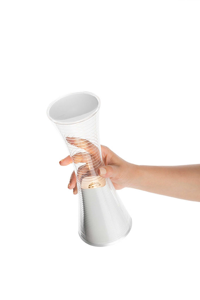 Come Together tafellamp LED oplaadbaar aluminium