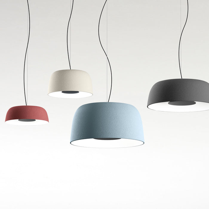 Marset Djembé hanglamp Ø42 LED 42.28 hemelsblauw