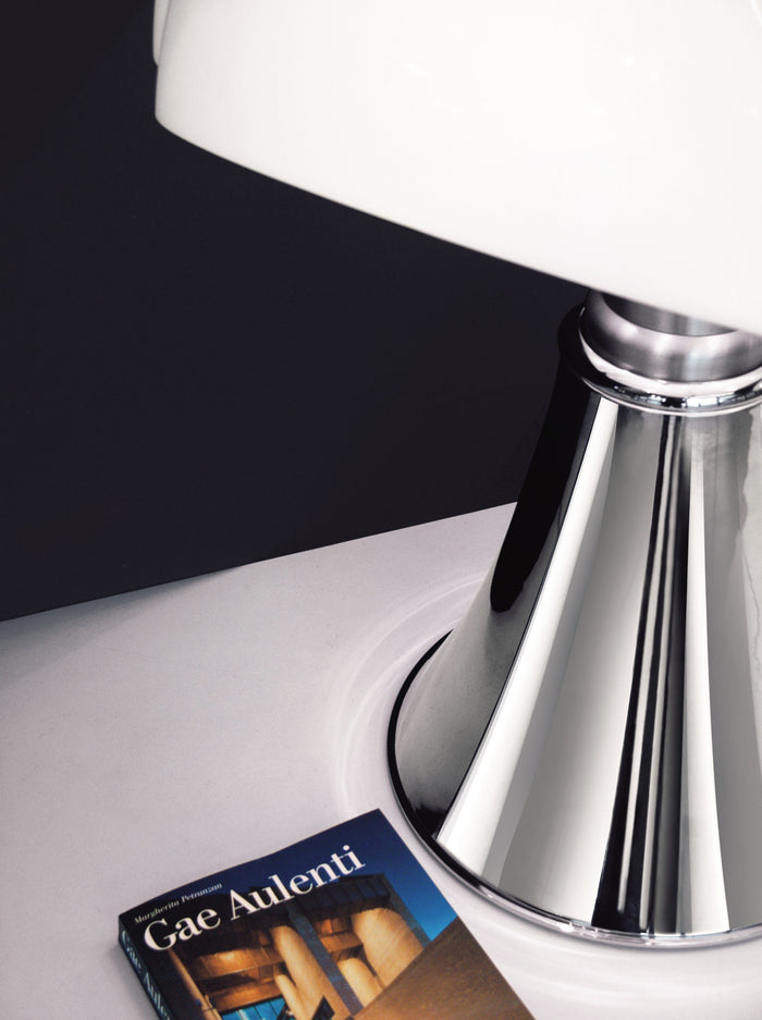 Martinelli Luce Pipistrello vloer- en tafellamp retrofit satijn