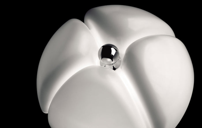 Martinelli Luce Pipistrello vloer- en tafellamp retrofit satijn