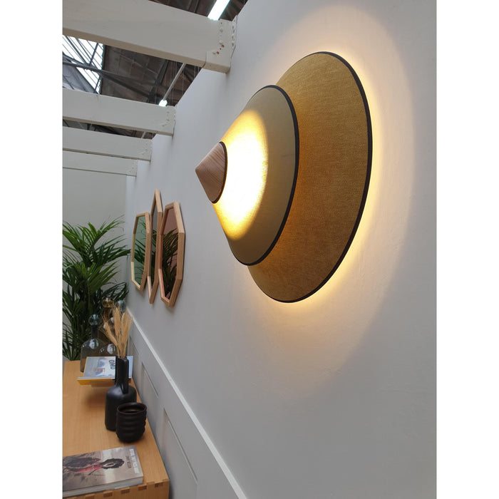 Forestier Cymbal wandlamp LED small Bronze