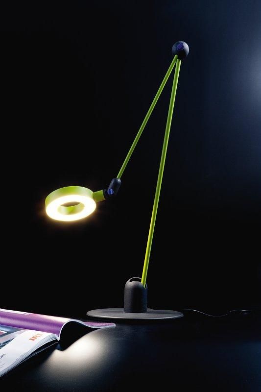 Martinelli Luce L'Amica tafellamp LED grijs