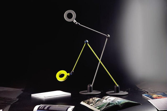 Martinelli Luce L'Amica tafellamp LED grijs