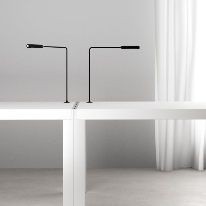 Lumina Flo grommet F46 tafellamp LED 3000K zwart