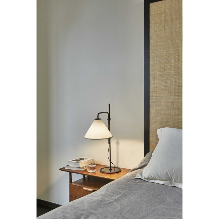 Marset Funiculí S Fabric tafellamp zwart-zand