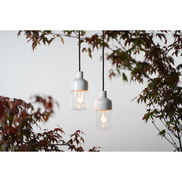 Ifö Electric Ohm hanglamp 100|215 IP44 outdoor met stekker zwart