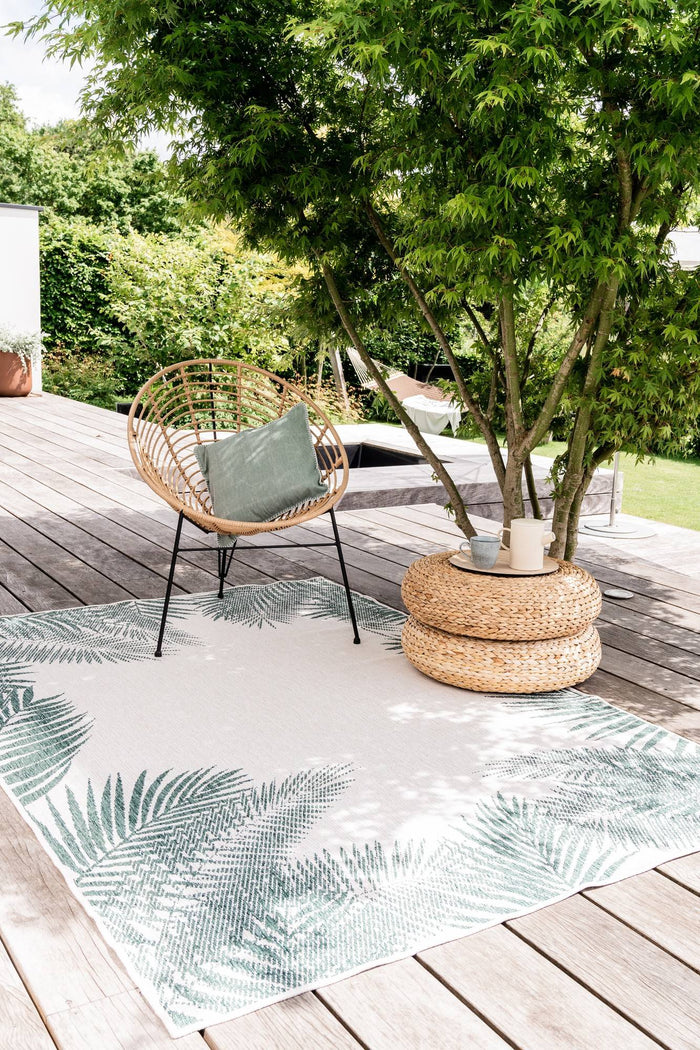 Eva Interior Buitenkleed Groen Leaf 280 x 380 cm