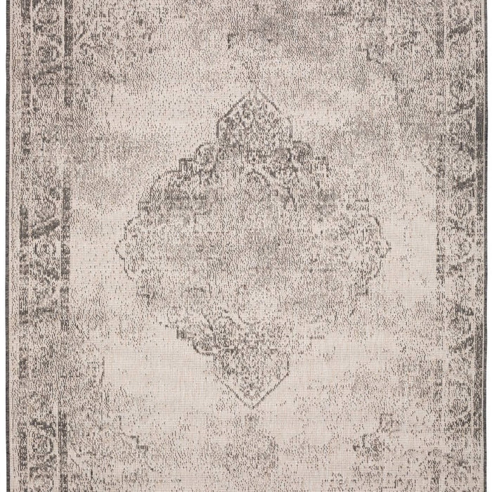 Buiten vloerkleed Sage - Grijs - dubbelzijdig - EVA Interior