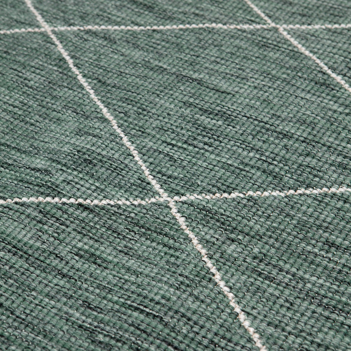 Vintt Buitenkleed Kriscross Groen dubbelzijdig -160 x 230 cm - (M)